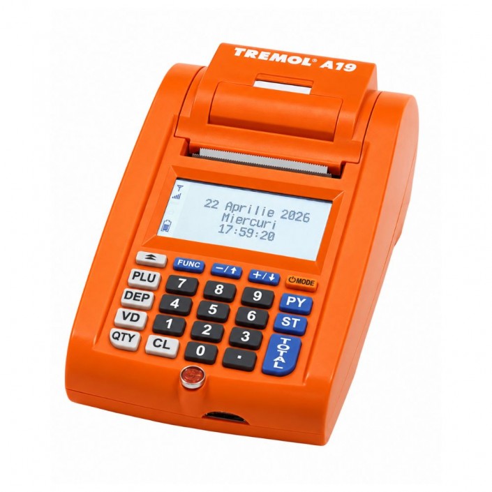✅ Comanda Tremol A19-PLUS-LAN-WIFI-BT-GPRS-YL! ✅ La Adpos Retail Systems gasesti asortiment vast de Case de marcat fiscale cu livrare in toata Romania