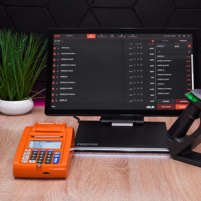 ✅ Comanda Tremol A19-PLUS-LAN-WIFI-BT-GPRS-YL! ✅ La Adpos Retail Systems gasesti asortiment vast de Case de marcat fiscale cu livrare in toata Romania