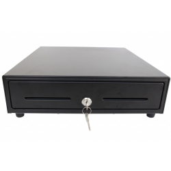 Sertar de bani Adpos HS330G, 4B/8M, 6V (RJ11), negru