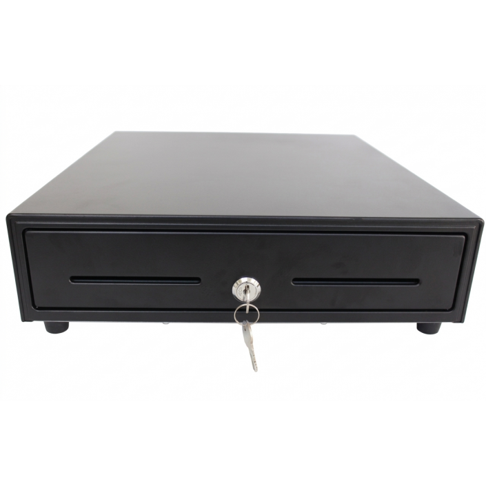 Sertar de bani Adpos HS330G, 4B/8M, 6V (RJ11), negru