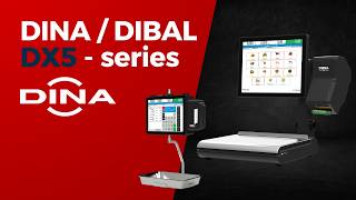 Noile cântare DINA / Dibal seria DX | Design modern, touchscreen și conectivitate completă