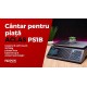 Cantar comercial pentru piata Aclas PS1B 15/30 Kg, display client, platan inox, baterie D, verificat metrologic